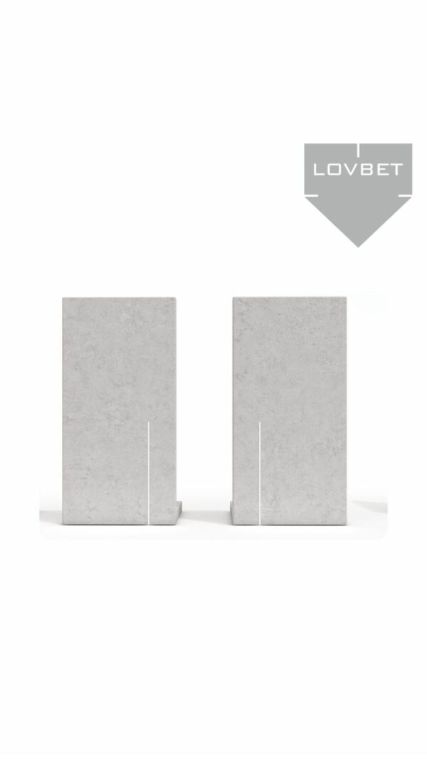 1 Mur ogrodzeniowy betonu architektonicznego LAMPA LED