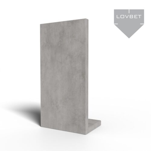 Mur ogrodzeniowy 100cm Mur ogrodzeniowy z betonu architektonicznego (100 cm szerokości)