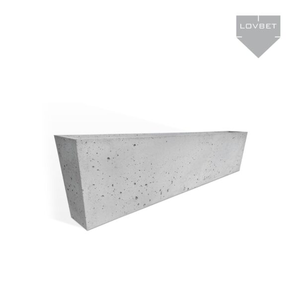Donica betonowa trapezowa "TYP 170" 170x32x40cm
