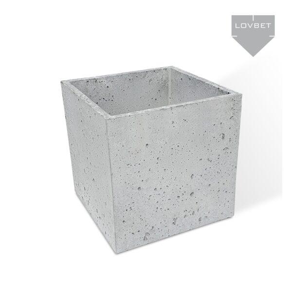 Donica betonowa "TYP 50" 50x50x50cm