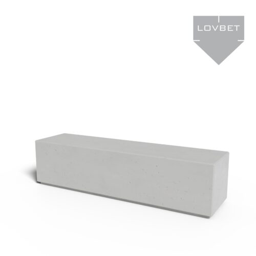 Siedzisko z betonu architektonicznego 200x50x50cm – lewitujące