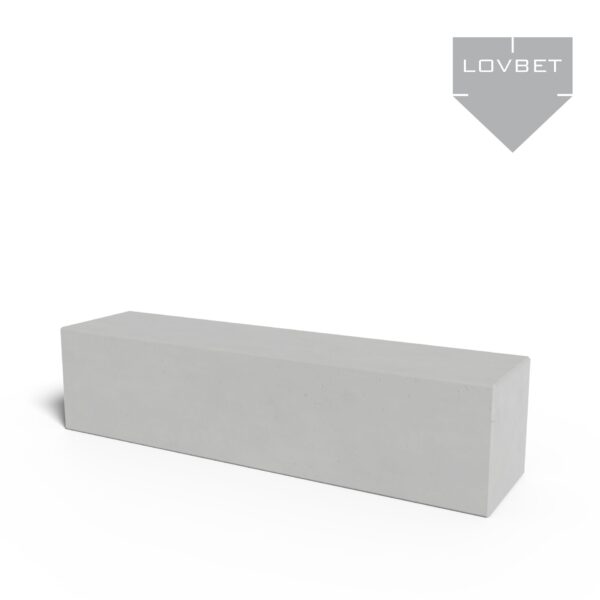 Siedzisko z betonu architektonicznego 208x50x50cm