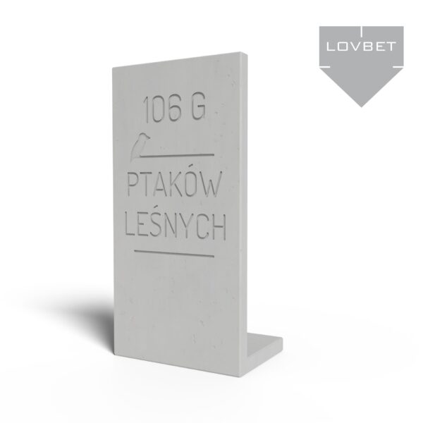 Spersonalizowany mur ogrodzeniowy z betonu architektonicznego "TOTEM"