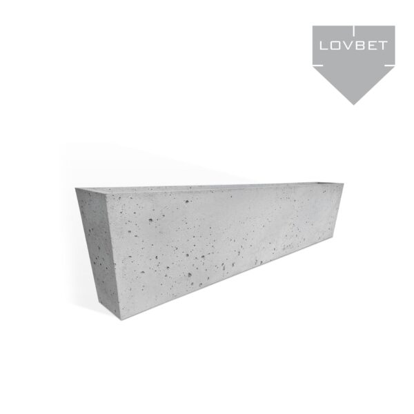 Donica betonowa trapezowa "TYP 170" 170x32x40cm