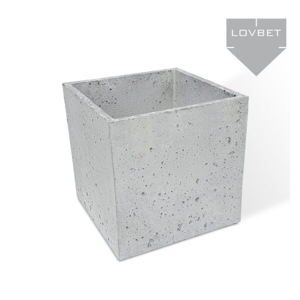 Donica betonowa "TYP 50" 50x50x50cm